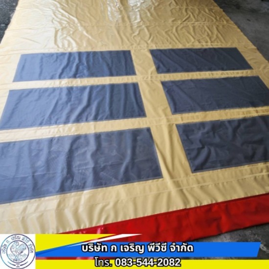 รับสั่งผลิต ขายส่ง ผ้าใบคลุมรถบรรทุก - โรงงานผลิต ขายส่ง ผ้าใบ ก.เจริญ พีวีซี อ่อนนุช